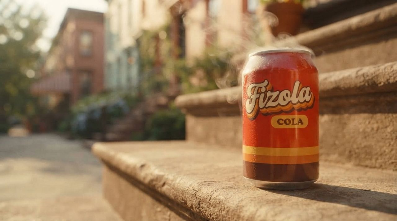 Fizola のショット：冷えた缶