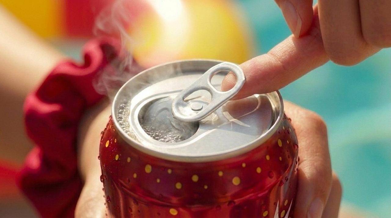 Fizzy Pop! のショット：開栓